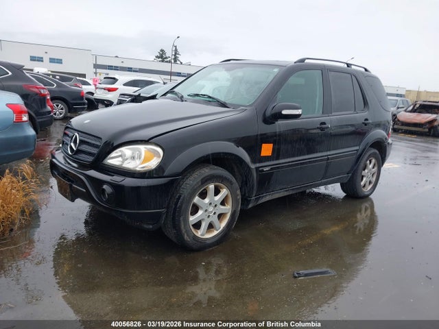 Продаж на аукціоні авто 2002 Mercedes-benz Ml 320 Classic 4matic/elegance 4matic, vin: 4JGAB54E42A321498, номер лоту: 40056826