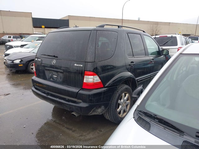 Продаж на аукціоні авто 2002 Mercedes-benz Ml 320 Classic 4matic/elegance 4matic, vin: 4JGAB54E42A321498, номер лоту: 40056826
