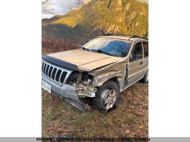 2000 Jeep Grand Cherokee Laredo მანქანა იყიდება აუქციონზე, vin: 1J4GW48SXYC176746, აუქციონის ნომერი: 40056849
