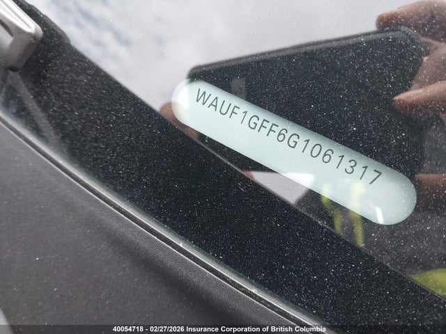 WAUF1GFF6G1061317 Audi S3 Prestige