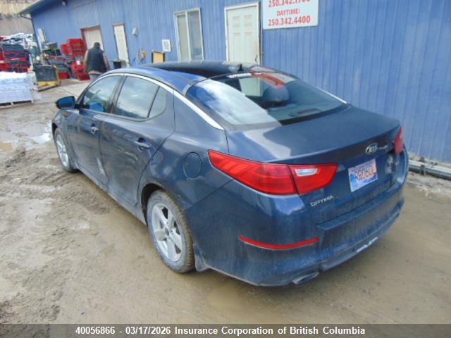 Aukcja sprzedaży 2015 Kia Optima Lx, vin: KNAGM4A73F5580066, numer aukcji: 40056866
