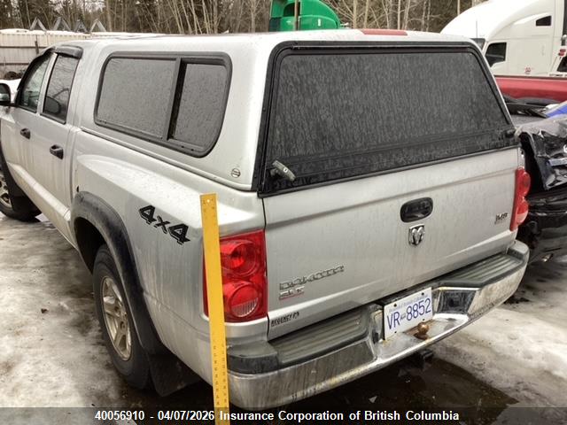 Aukcja sprzedaży 2006 Dodge Dakota Quad Slt, vin: 1D7HW48N36S508426, numer aukcji: 40056910