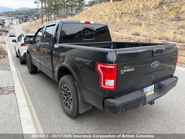 2016 Ford F150 მანქანა იყიდება აუქციონზე, vin: 1FTEW1EF0GKE52133, აუქციონის ნომერი: 40056913