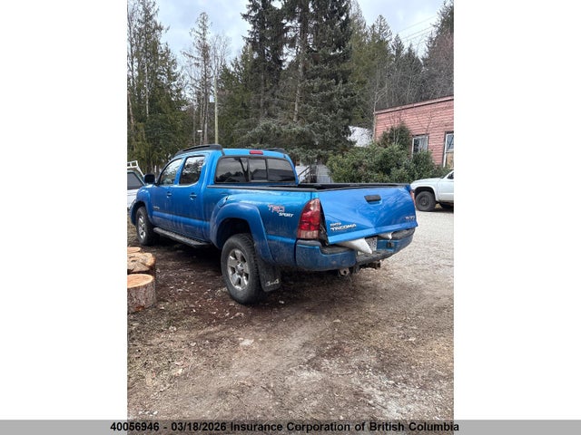 40056946 :رقم المزاد ، 5TEMU52N75Z087401 vin ، 2005 Toyota Tacoma Double Cab Long Bed مزاد بيع