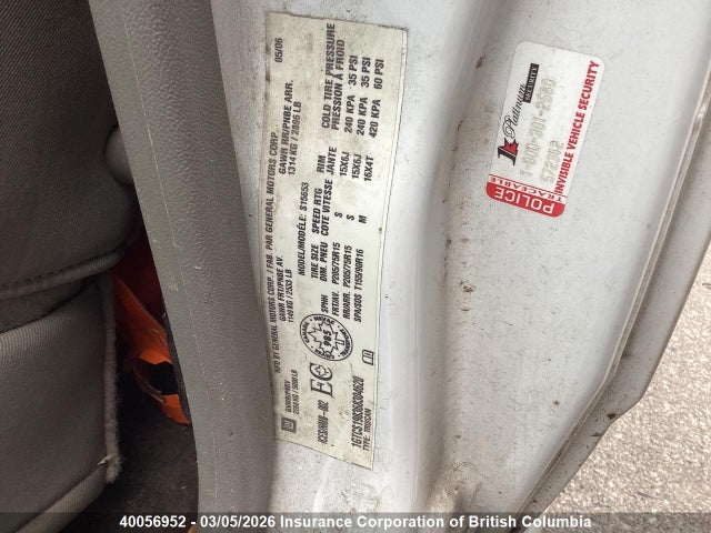 Aukcja sprzedaży 2006 Gmc Canyon, vin: 1GTCS198368304620, numer aukcji: 40056952