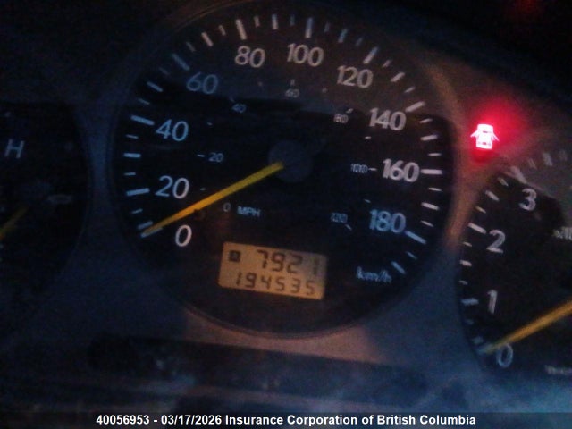 Aukcja sprzedaży 2003 Subaru Impreza Ts, vin: JF1GG655X3G811520, numer aukcji: 40056953