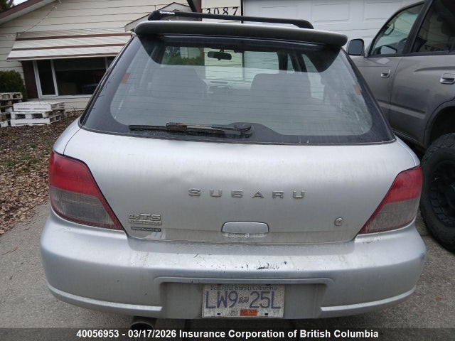 Aukcja sprzedaży 2003 Subaru Impreza Ts, vin: JF1GG655X3G811520, numer aukcji: 40056953