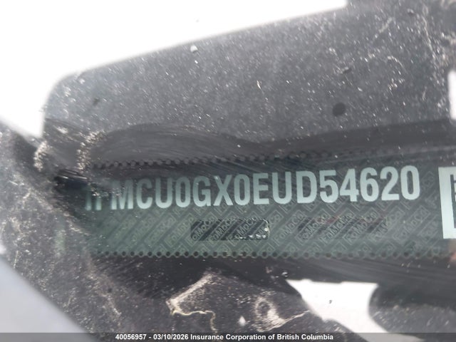 1FMCU0GX0EUD54620 Ford ESCAPE SE