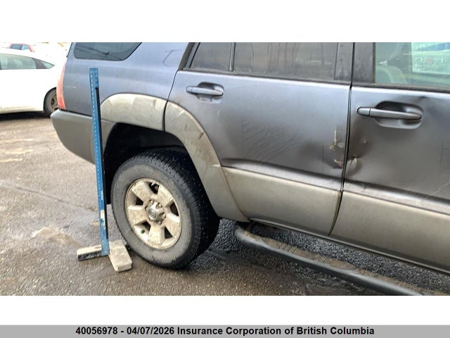 2003 Toyota 4runner Sr5/sport მანქანა იყიდება აუქციონზე, vin: JTEBT14R530002485, აუქციონის ნომერი: 40056978