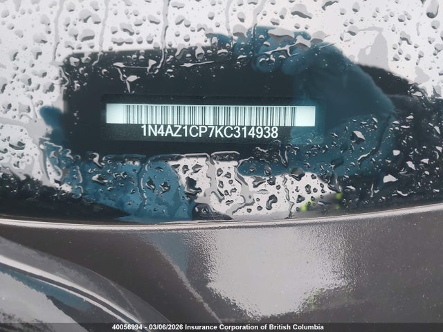 1N4AZ1CP7KC314938 Nissan Leaf