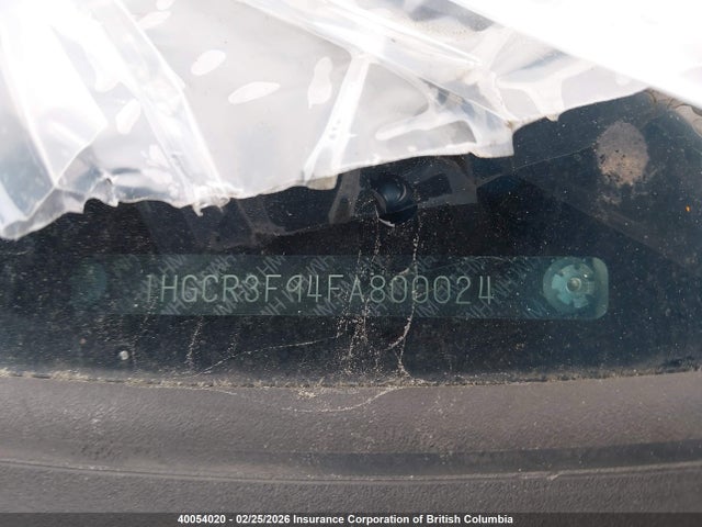1HGCR3F94FA800024 Honda Accord Touring