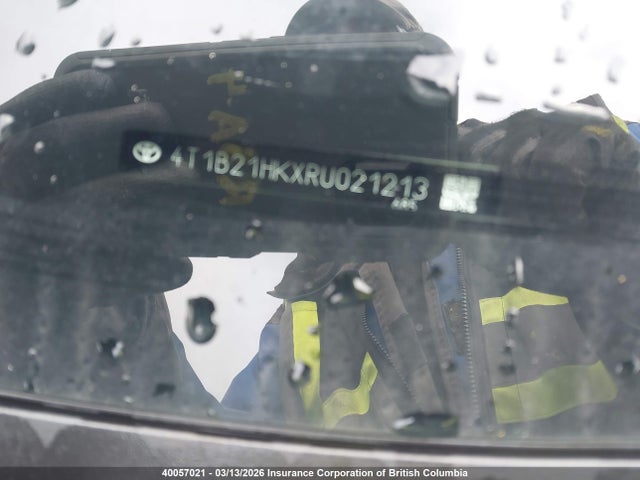 4T1B21HKXRU021213 Toyota Camry