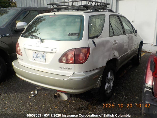 Продаж на аукціоні авто 1999 Lexus Rx 300, vin: JT6HF10U7X0027403, номер лоту: 40057053