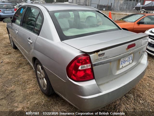 Aukcja sprzedaży 2006 Chevrolet Malibu Lt, vin: 1G1ZT51816F241726, numer aukcji: 40057061