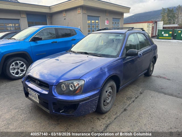 Продажа на аукционе авто 2004 Subaru Impreza 2.5 Ts, vin: JF1GG65564H809551, номер лота: 40057140