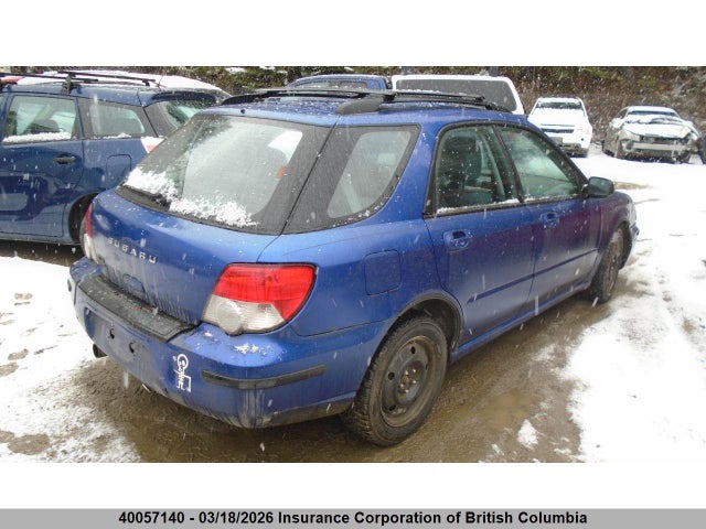 Продажа на аукционе авто 2004 Subaru Impreza 2.5 Ts, vin: JF1GG65564H809551, номер лота: 40057140