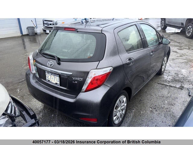 40057177 :رقم المزاد ، JTDKTUD38CD529799 vin ، 2012 Toyota Yaris مزاد بيع