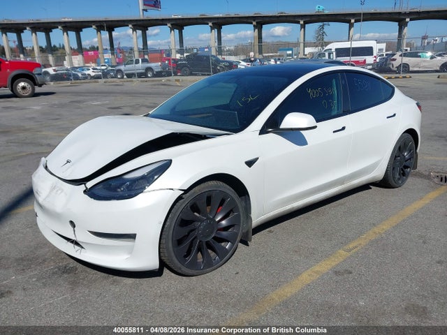 Aukcja sprzedaży 2021 Tesla Model 3, vin: 5YJ3E1EC0MF061847, numer aukcji: 40055811