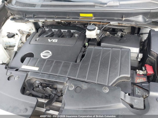 Продажа на аукционе авто 2012 Nissan Murano Sl, vin: JN8AZ1MW1CW221322, номер лота: 40057192