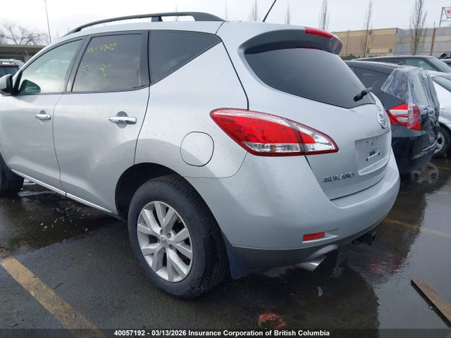 Продажа на аукционе авто 2012 Nissan Murano Sl, vin: JN8AZ1MW1CW221322, номер лота: 40057192