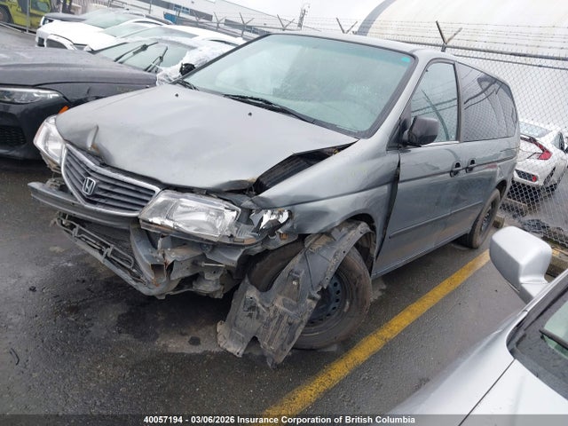 40057194 :رقم المزاد ، 2HKRL18591H000426 vin ، 2001 Honda Odyssey Lx مزاد بيع