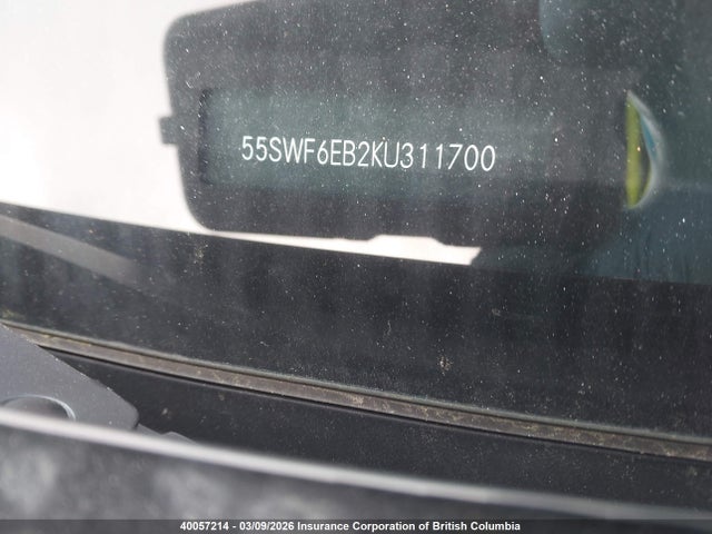 55SWF6EB2KU311700 Mercedes-Benz Amg C 43 4matic