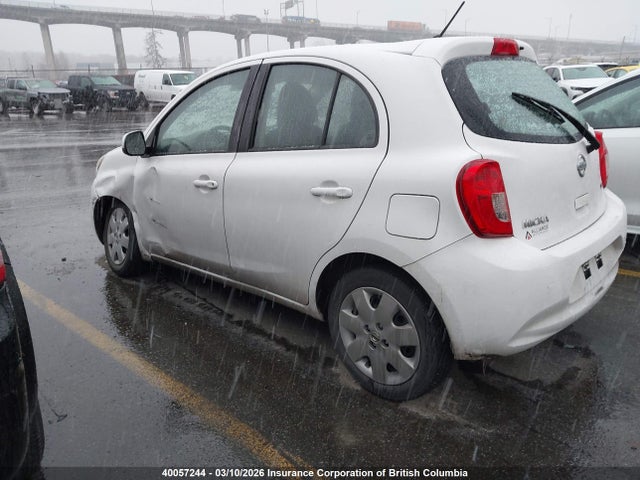 2016 Nissan Micra მანქანა იყიდება აუქციონზე, vin: 3N1CK3CP3GL242959, აუქციონის ნომერი: 40057244