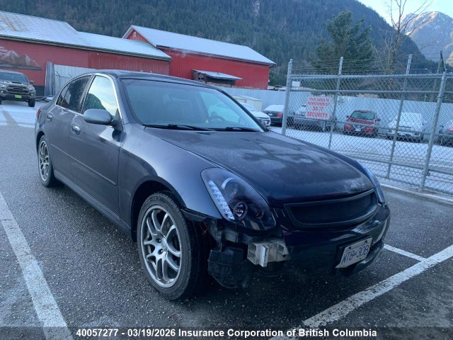 Auction sale of the 2005 Infiniti G35, vin: JNKCV51E05M206732, lot number: 40057277