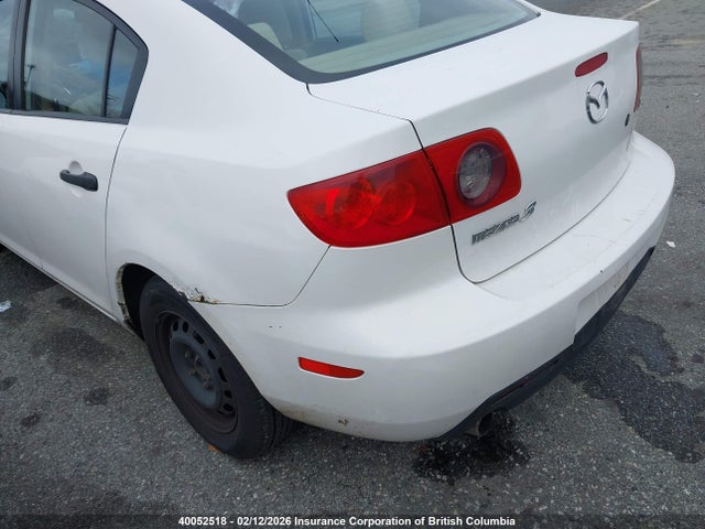 2004 Mazda 3 I მანქანა იყიდება აუქციონზე, vin: JM1BK12FX41141975, აუქციონის ნომერი: 40052518