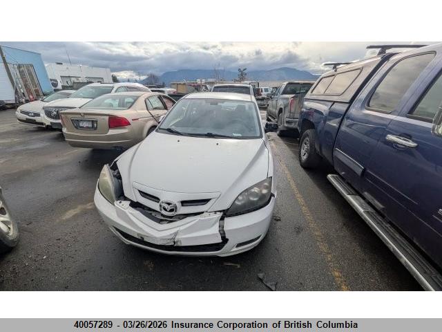 Aukcja sprzedaży 2008 Mazda Mazda3 Gs/gt, vin: JM1BK343881130980, numer aukcji: 40057289