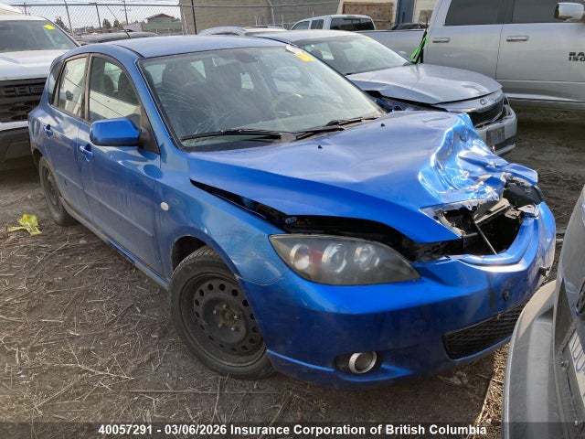 40057291 :رقم المزاد ، JM1BK143151289095 vin ، 2005 Mazda Mazda3 Gs/gt مزاد بيع