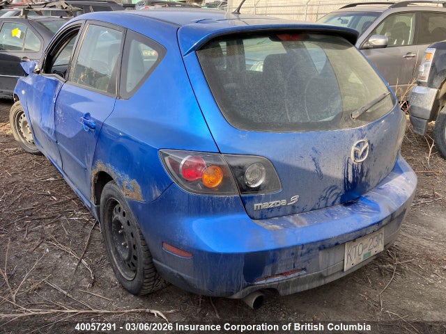40057291 :رقم المزاد ، JM1BK143151289095 vin ، 2005 Mazda Mazda3 Gs/gt مزاد بيع