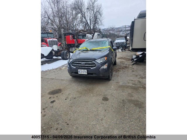 Auction sale of the 2022 Ford Ecosport Se, vin: MAJ6S3GL6NC468445, lot number: 40057315