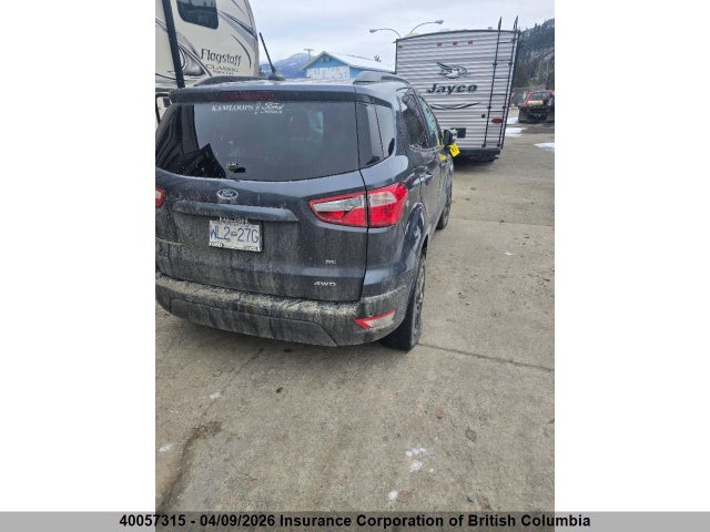 Auction sale of the 2022 Ford Ecosport Se, vin: MAJ6S3GL6NC468445, lot number: 40057315