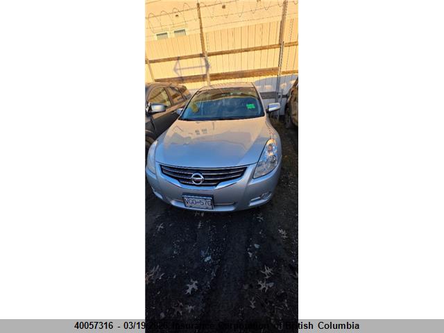 Aukcja sprzedaży 2011 Nissan Altima S, vin: 1N4AL2AP4BC127103, numer aukcji: 40057316