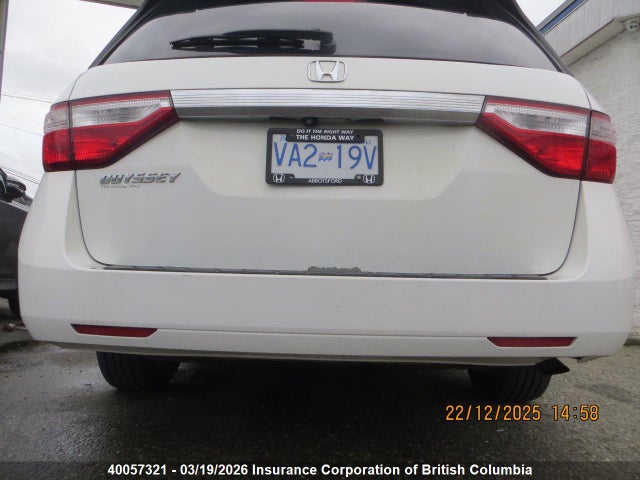 40057321 :رقم المزاد ، 5FNRL5H45BB508522 vin ، 2011 Honda Odyssey Ex مزاد بيع