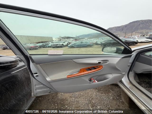 40057326 :رقم المزاد ، 2T1BU40E59C087039 vin ، 2009 Toyota Corolla S/le/xle مزاد بيع