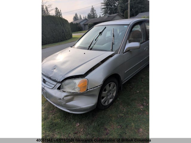 Aukcja sprzedaży 2002 Honda Civic, vin: 2HGES16862H935493, numer aukcji: 40057342