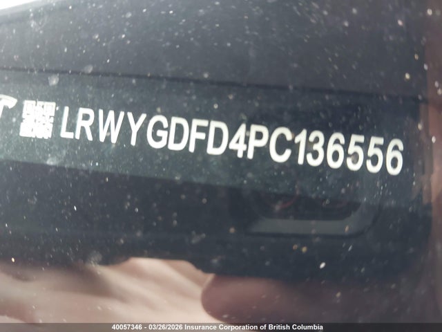 Продажа на аукционе авто 2023 Tesla Model Y, vin: LRWYGDFD4PC136556, номер лота: 40057346