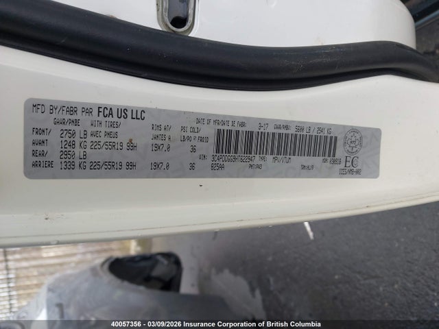 Dodge Journey Crossroad 2017 3C4PDDGG9HT622947 Image 9