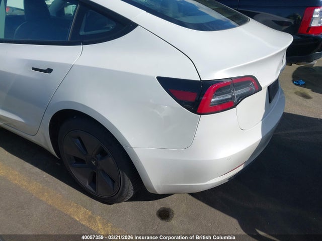 2021 Tesla Model 3 მანქანა იყიდება აუქციონზე, vin: 5YJ3E1EA2MF907569, აუქციონის ნომერი: 40057359
