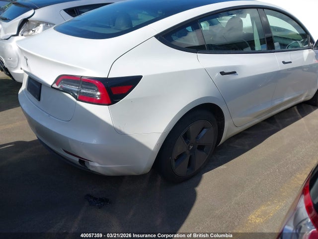 2021 Tesla Model 3 მანქანა იყიდება აუქციონზე, vin: 5YJ3E1EA2MF907569, აუქციონის ნომერი: 40057359