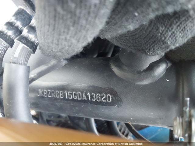 Kawasaki Zr800 B 2016 JKBZRCB15GDA13620 Image 10