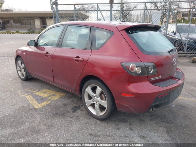 2009 Mazda 3 I მანქანა იყიდება აუქციონზე, vin: JM1BK34F291196257, აუქციონის ნომერი: 40057380