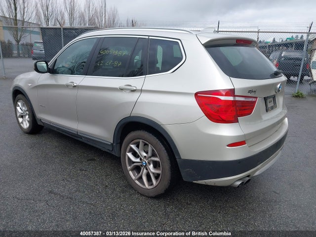 2013 Bmw X3 მანქანა იყიდება აუქციონზე, vin: 5UXWX9C51D0A09900, აუქციონის ნომერი: 40057387