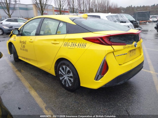 40052470 :رقم المزاد ، JTDKARFP9L3122972 vin ، 2020 Toyota Prius Prime Le مزاد بيع
