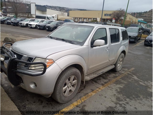 2010 Nissan Pathfinder Se მანქანა იყიდება აუქციონზე, vin: 5N1AR1NB8AC604613, აუქციონის ნომერი: 40057423