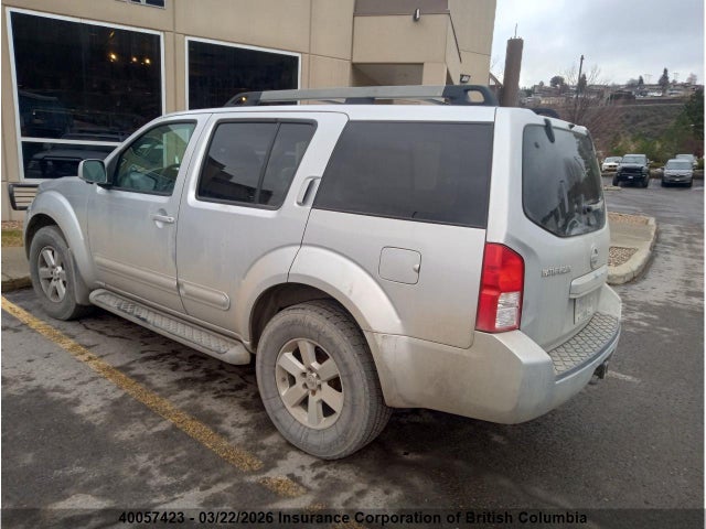 2010 Nissan Pathfinder Se მანქანა იყიდება აუქციონზე, vin: 5N1AR1NB8AC604613, აუქციონის ნომერი: 40057423