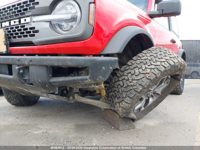 40054912 :رقم المزاد ، 1FMDE9AP4RLA35389 vin ، 2024 Ford Bronco Badlands مزاد بيع