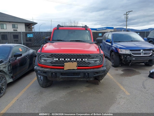40054912 :رقم المزاد ، 1FMDE9AP4RLA35389 vin ، 2024 Ford Bronco Badlands مزاد بيع